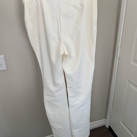 Danielle Bernstein White Dress Pants Elegant Design - Picture 5 of 8